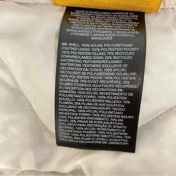 The North Face Westcliffe Down Jacket Sz XS Cream White - Picture 8 of 15